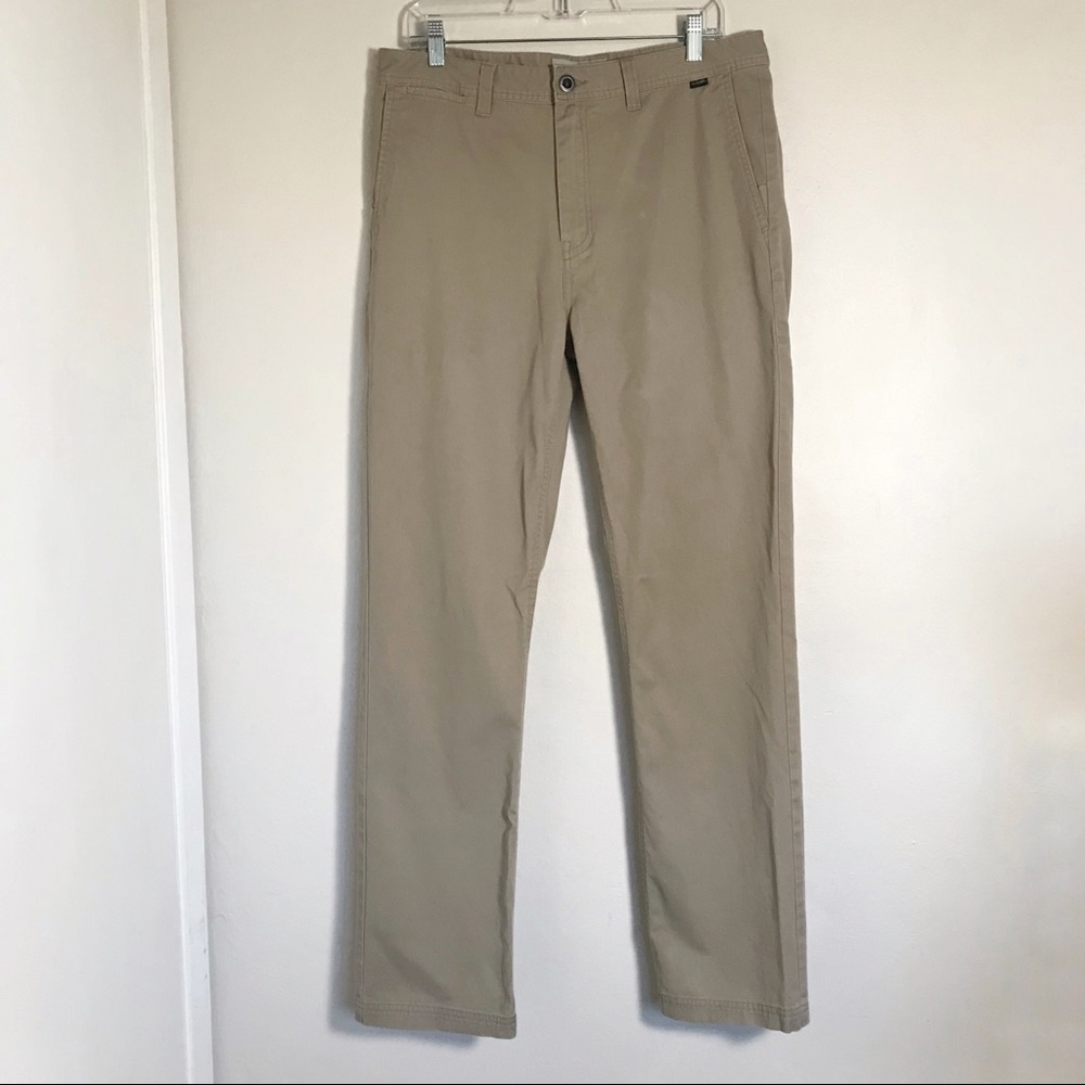 Travis Mathew Khaki Golf Performance Pants 34